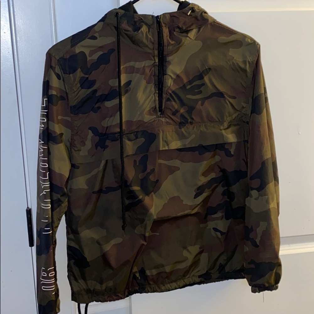 Obey Camo Windbreaker